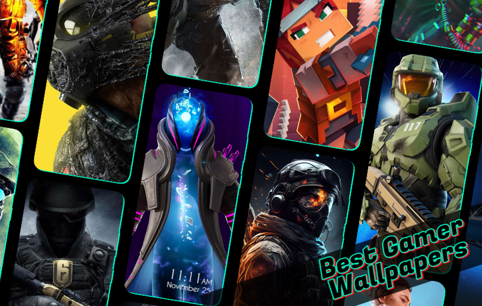 اسکرین شات 1 برنامه Gaming Wallpapers 4k