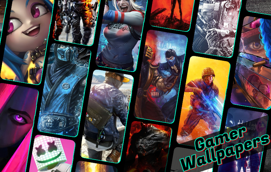 اسکرین شات 4 برنامه Gaming Wallpapers 4k