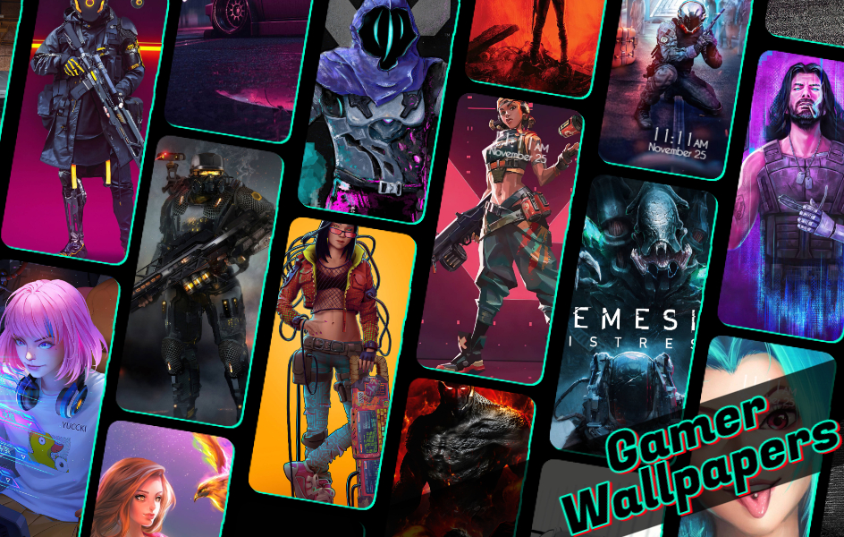 اسکرین شات 2 برنامه Gaming Wallpapers 4k