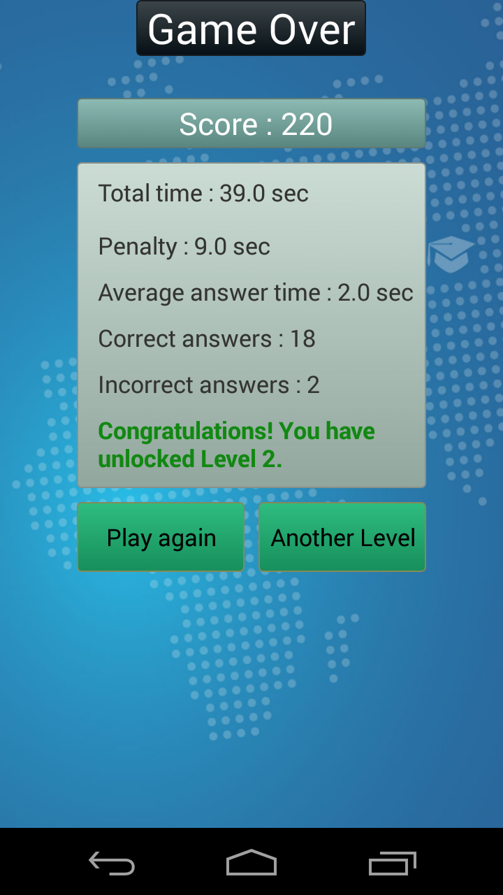 اسکرین شات 3 بازی Flags Quiz - Geography Game
