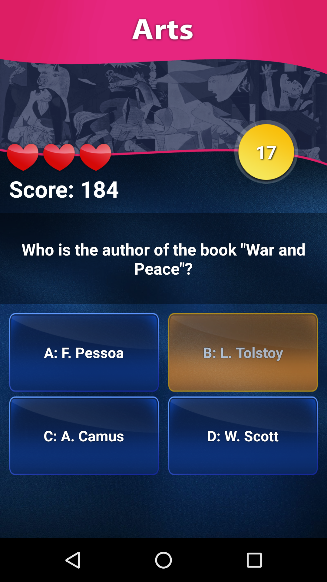 اسکرین شات 3 بازی Quiz of Knowledge Game