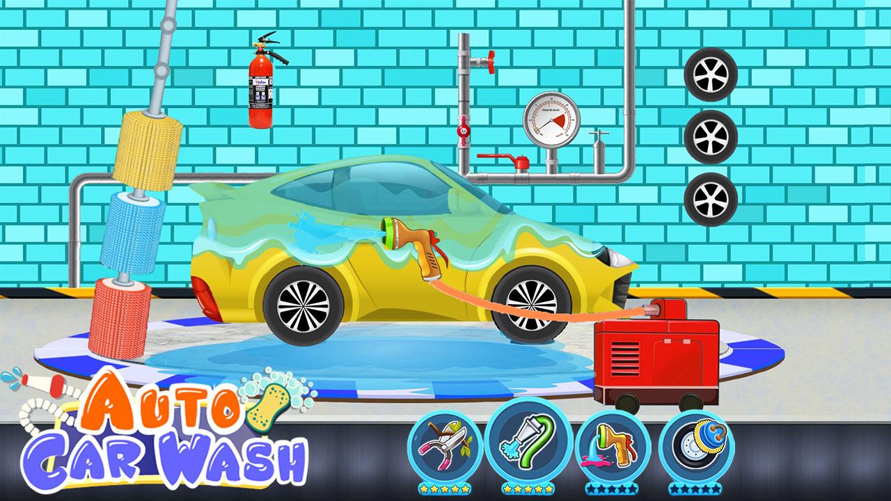 اسکرین شات 4 برنامه Kids Car Wash Auto Service