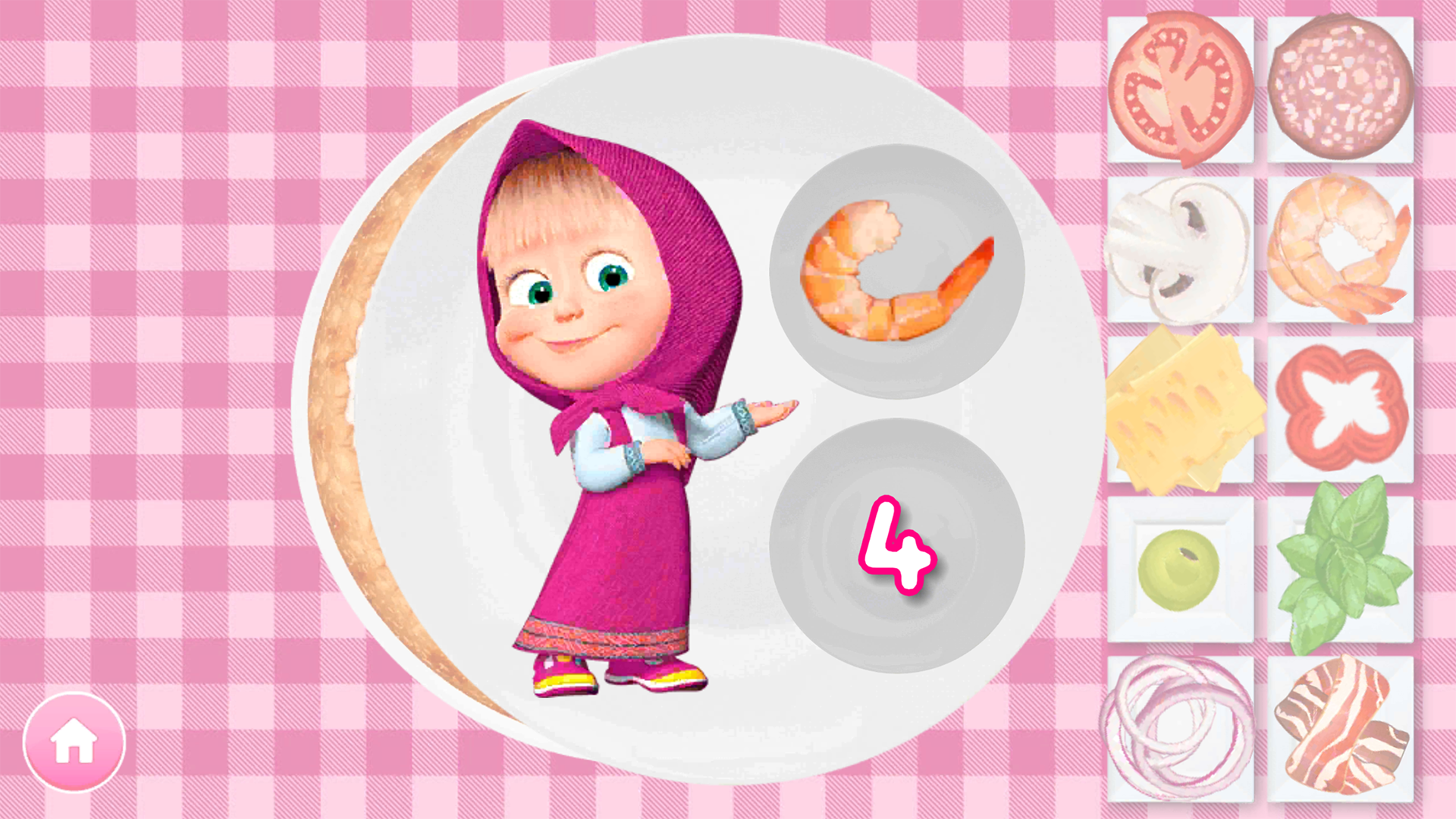 اسکرین شات 4 بازی Masha and the Bear Mini Games