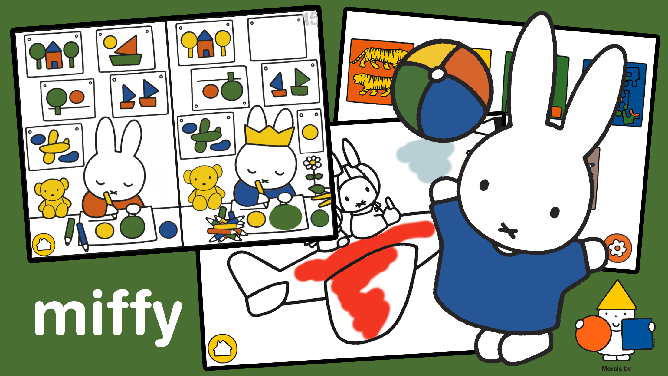 اسکرین شات 1 بازی Miffy - Educational kids game
