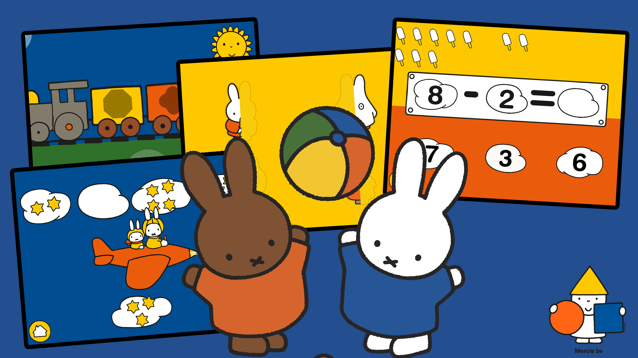 اسکرین شات 3 بازی Miffy - Educational kids game