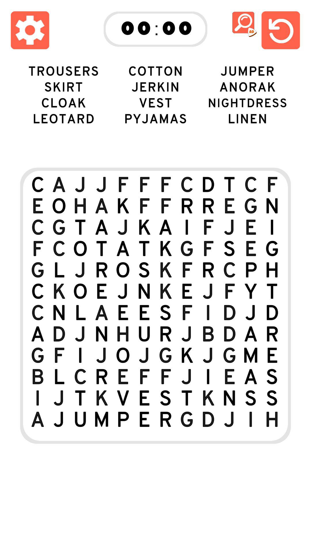 اسکرین شات 3 بازی Word Search Games in english