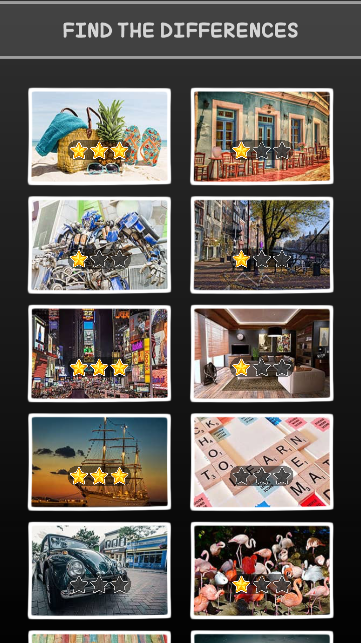 اسکرین شات 1 بازی Find the differences