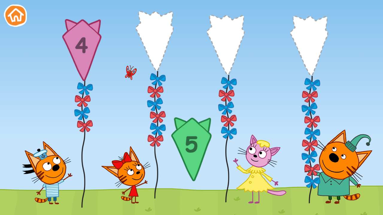 اسکرین شات 2 بازی Kid-E-Cats. Educational Games
