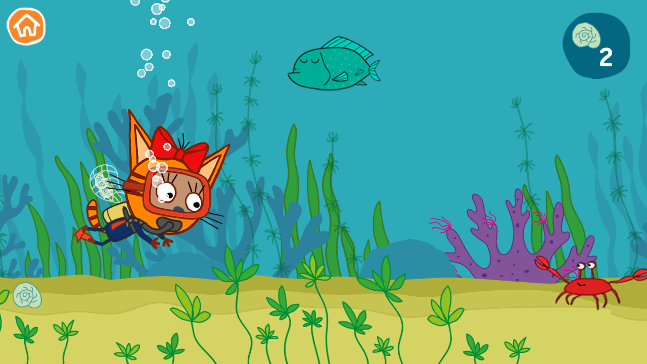اسکرین شات 7 بازی Kid-E-Cats. Educational Games