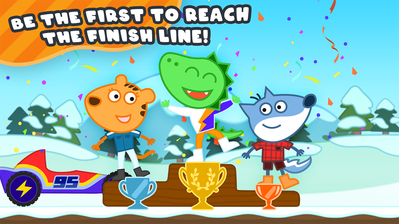 اسکرین شات 5 بازی Racing Cars for kids