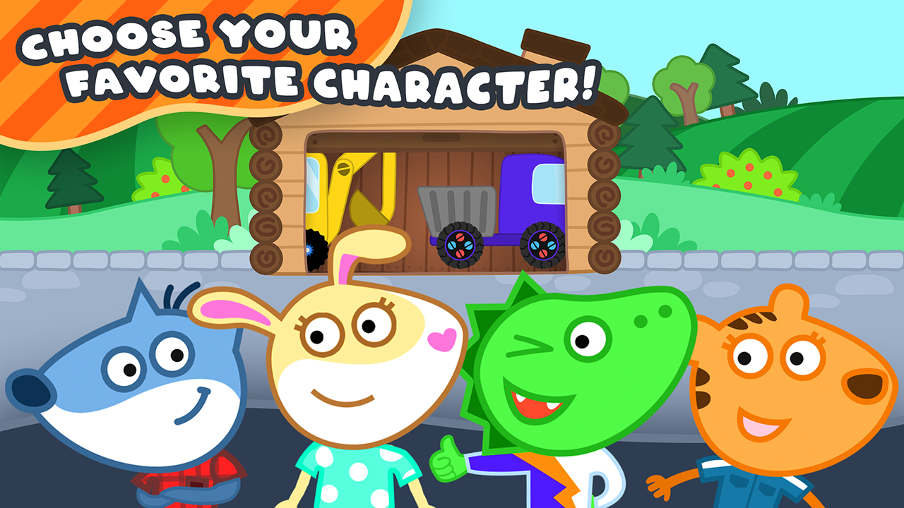 اسکرین شات 4 بازی Racing Cars for kids