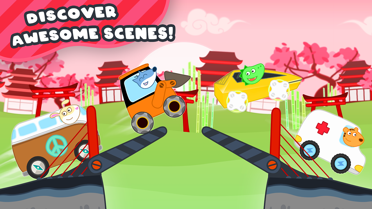 اسکرین شات 3 بازی Racing Cars for kids