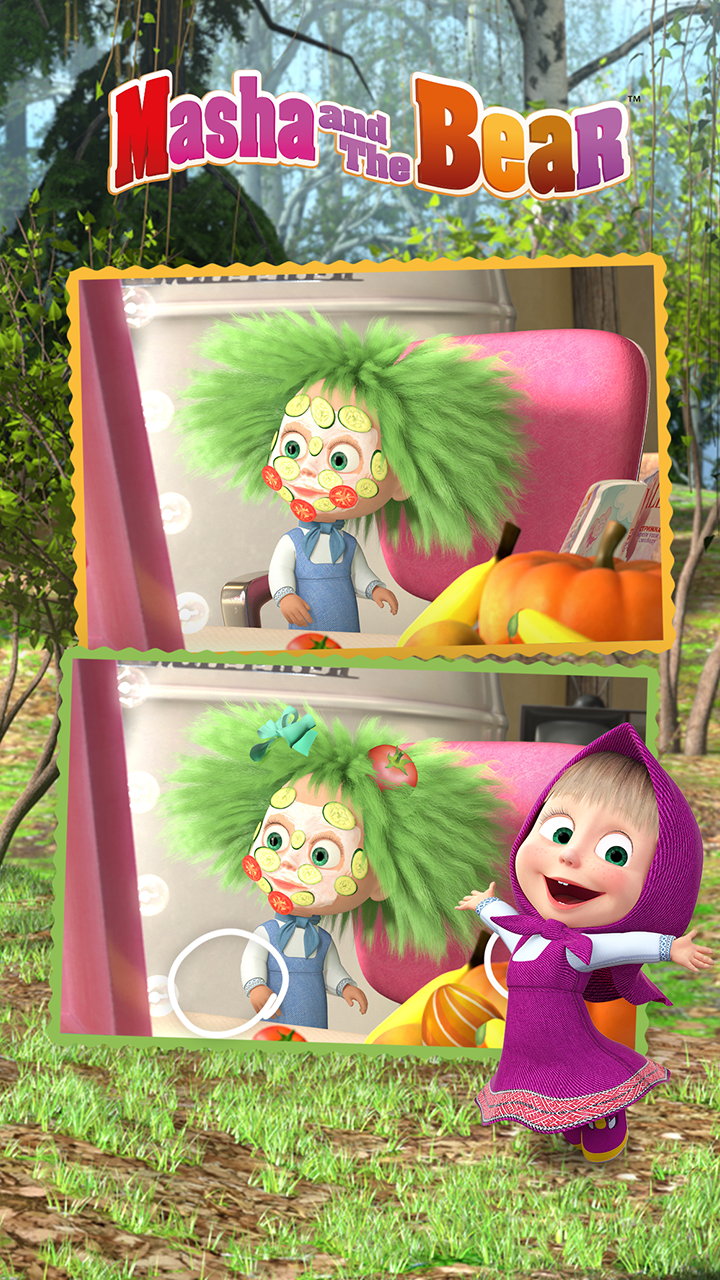 اسکرین شات 7 بازی Masha and the Bear Differences