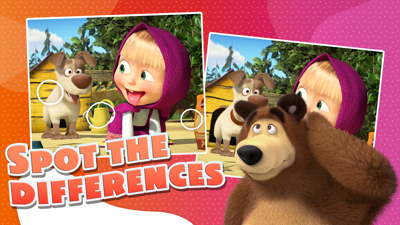 اسکرین شات 4 بازی Masha and the Bear - Game zone