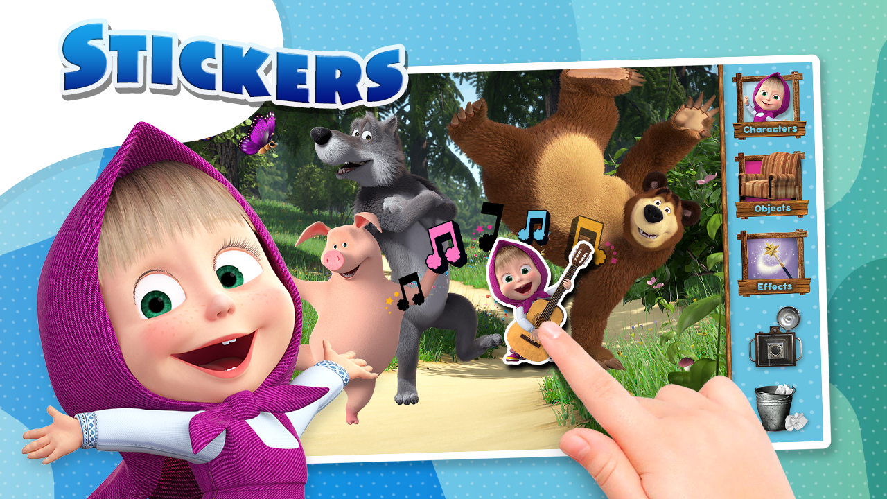 اسکرین شات 1 بازی Masha and the Bear - Game zone