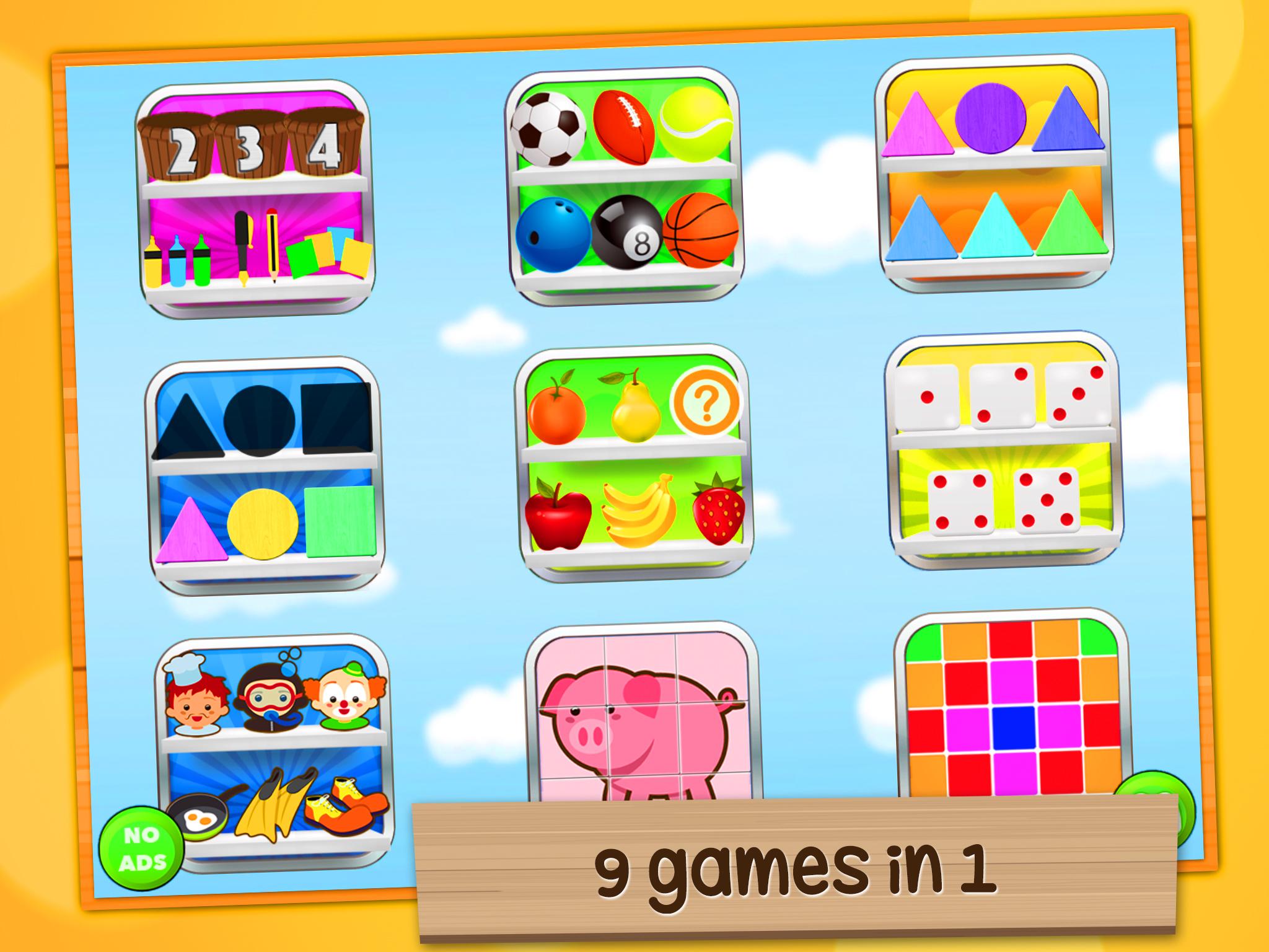 اسکرین شات 6 بازی Toddler & Baby Games