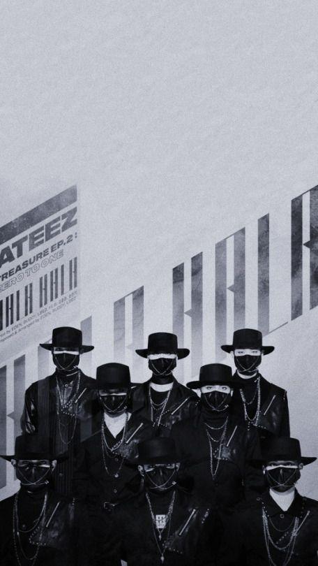 اسکرین شات 1 برنامه ATEEZ Wallpaper - ATEEZ KPOP W