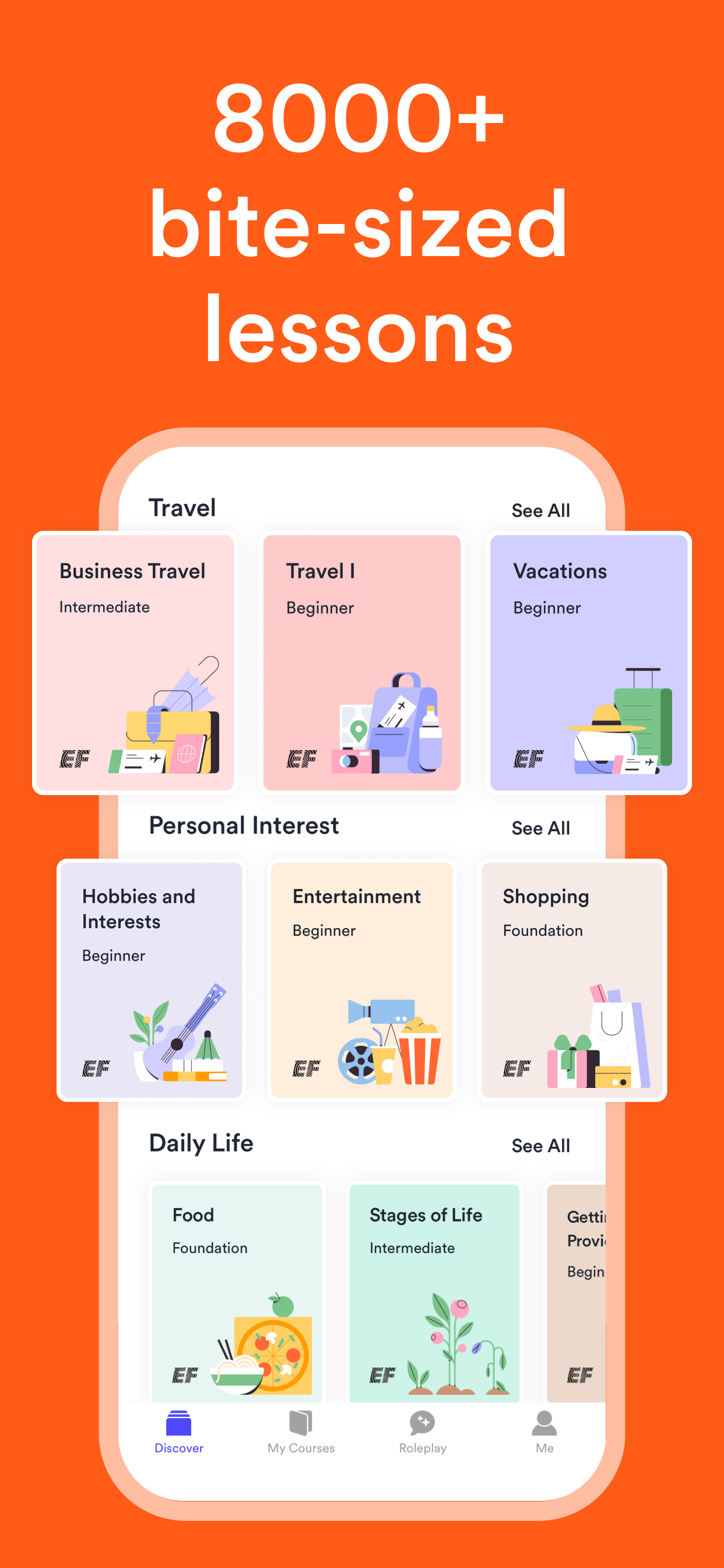 اسکرین شات 6 برنامه EF Hello: Language Learning