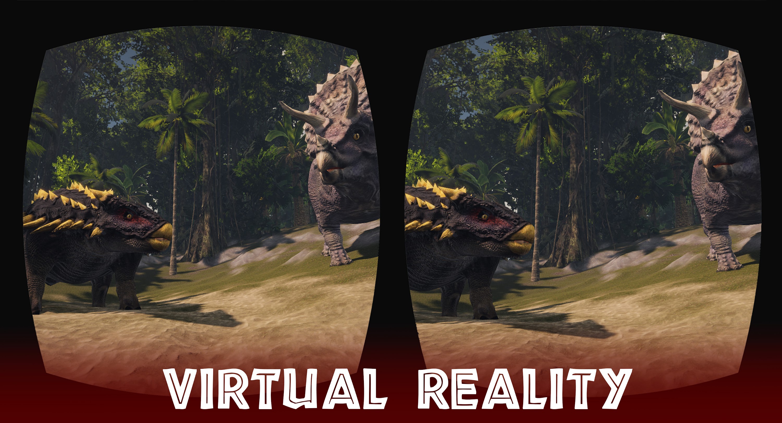 اسکرین شات 5 بازی VR Jurassic Dino Park Coaster