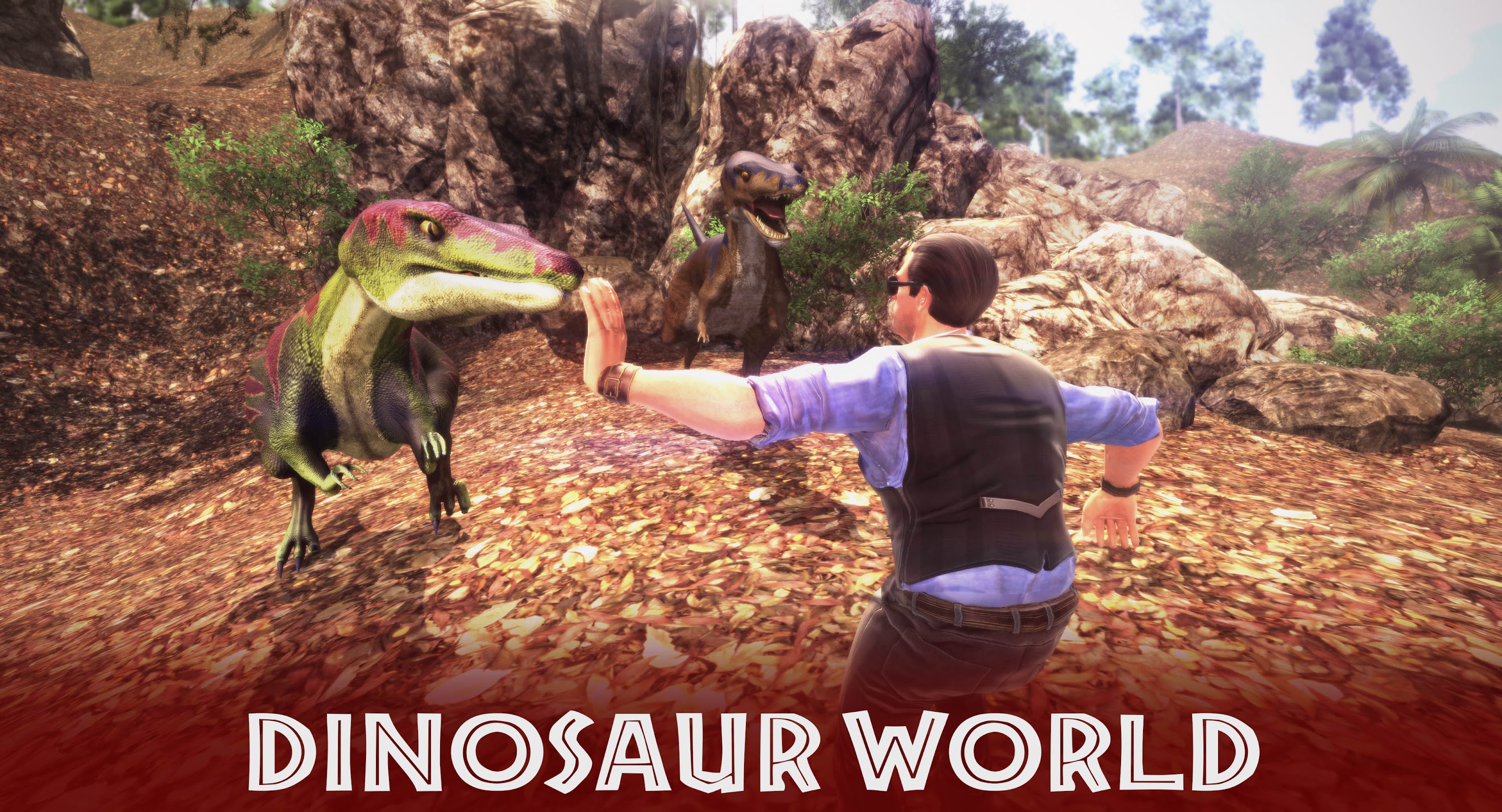 اسکرین شات 6 بازی VR Jurassic Dino Park Coaster