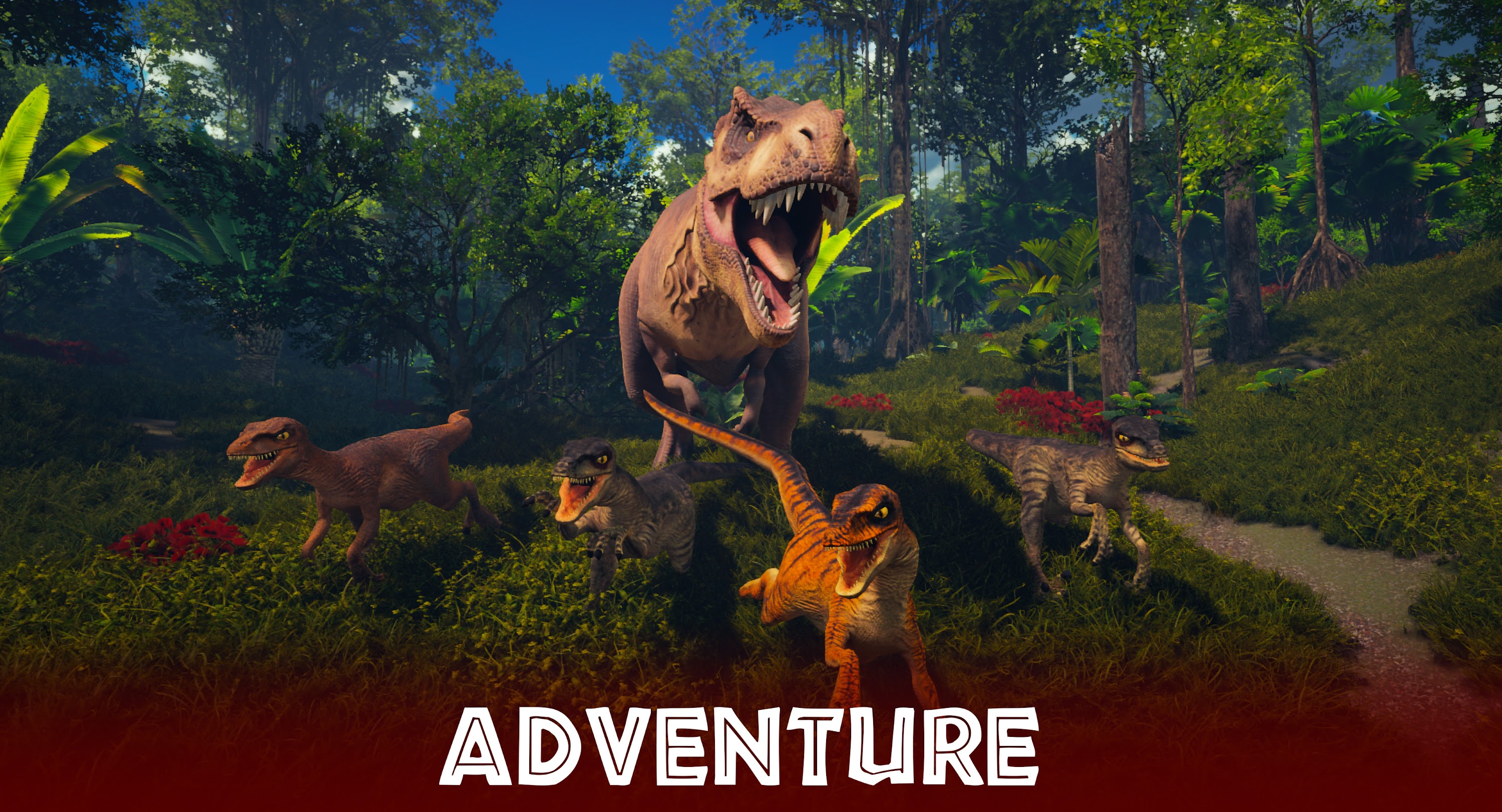 اسکرین شات 2 بازی VR Jurassic Dino Park Coaster