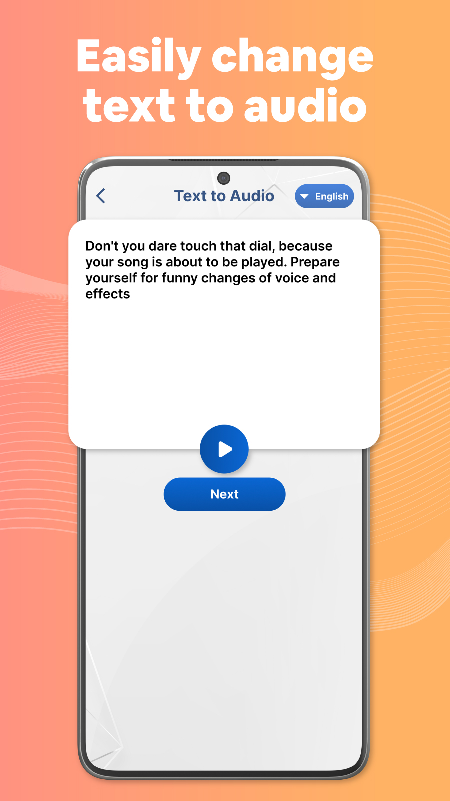 اسکرین شات 4 برنامه Voice Changer by Sound Effects