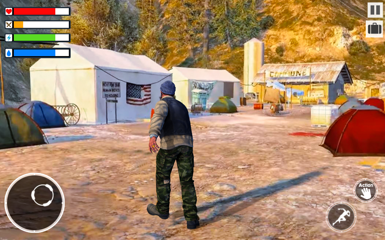 اسکرین شات 2 بازی Tramp Simulator Homeless Games