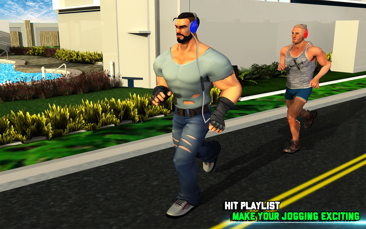 اسکرین شات 3 بازی Virtual Gym 3D: Fat Burn Fitne
