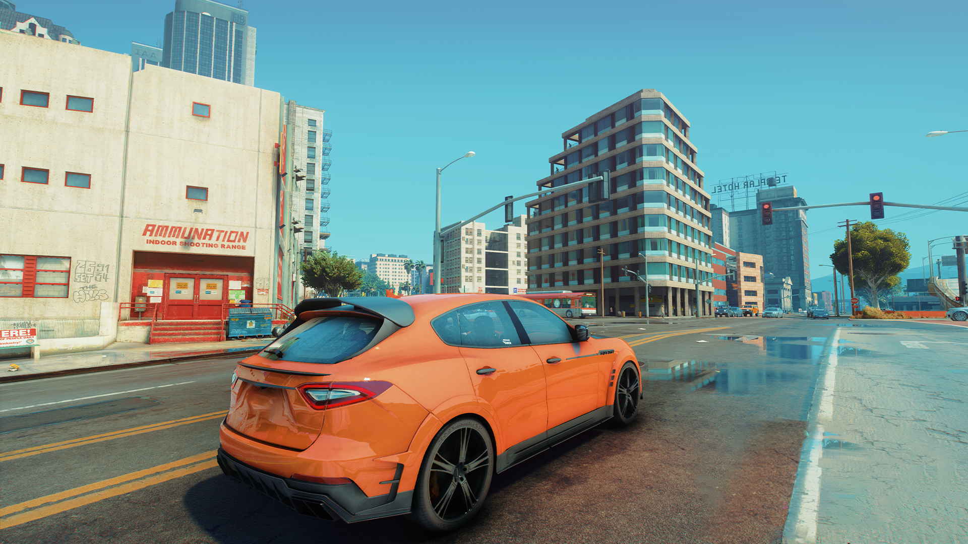اسکرین شات 2 بازی City Car Driving School Games