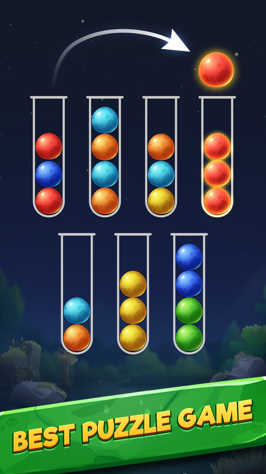 اسکرین شات 1 بازی Ball Sort Puzzle – Egg Sort