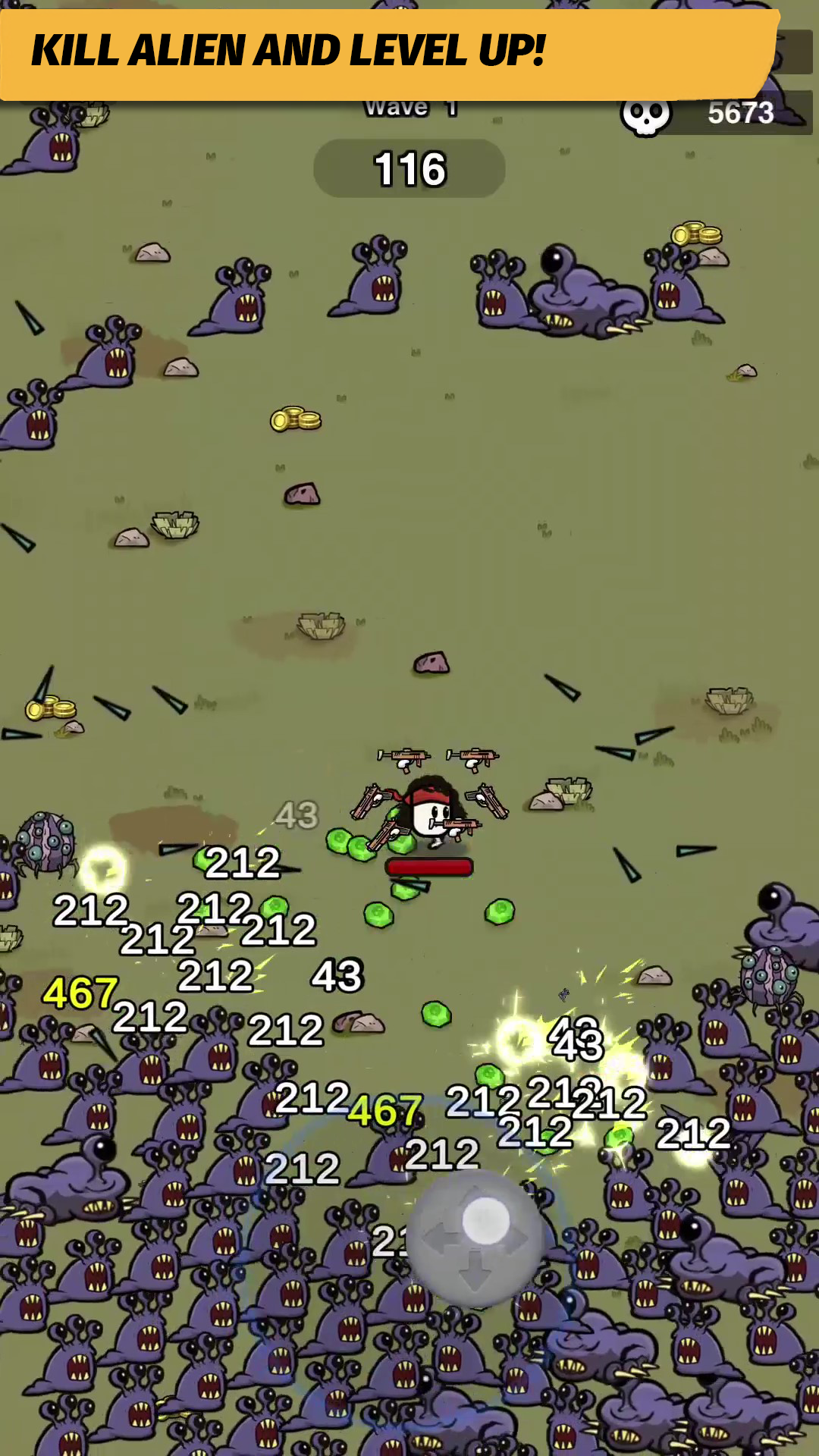 اسکرین شات 2 بازی Egg Commando: Alien Survivor