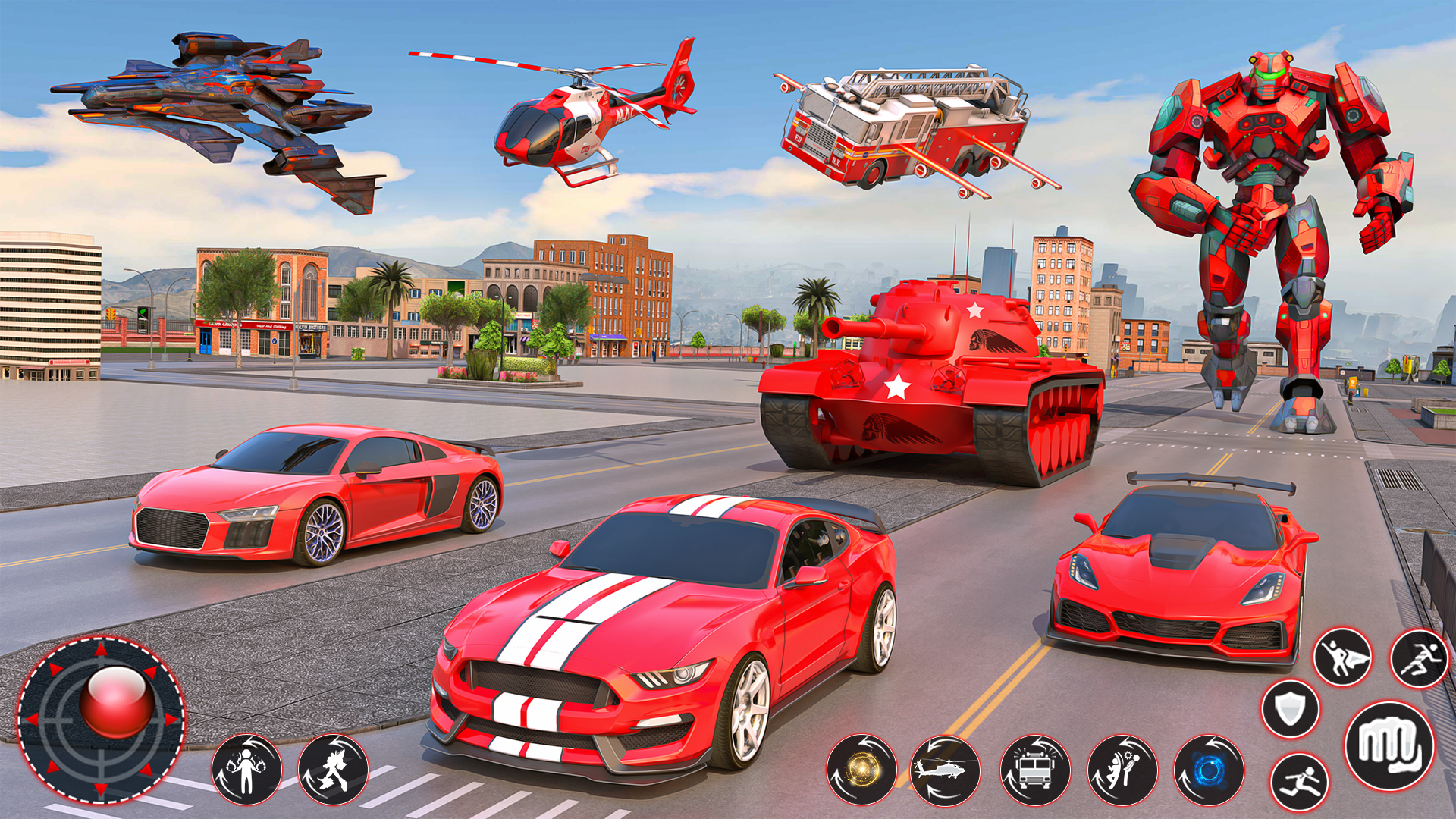 اسکرین شات 6 بازی Rescue Robot Car Transform