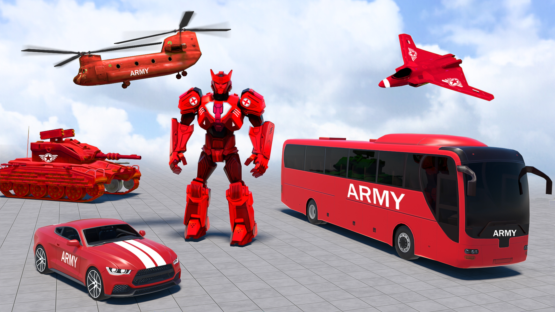 اسکرین شات 5 بازی Rescue Robot Car Transform
