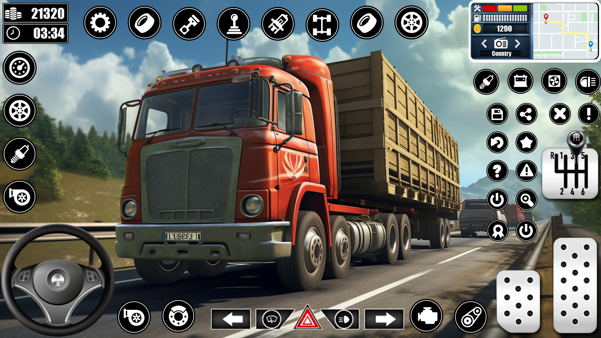 اسکرین شات 2 بازی Cargo Truck Driver Truck Games