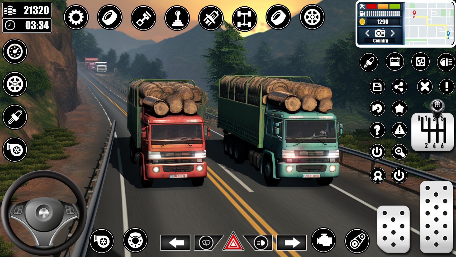 اسکرین شات 5 بازی Cargo Truck Driver Truck Games