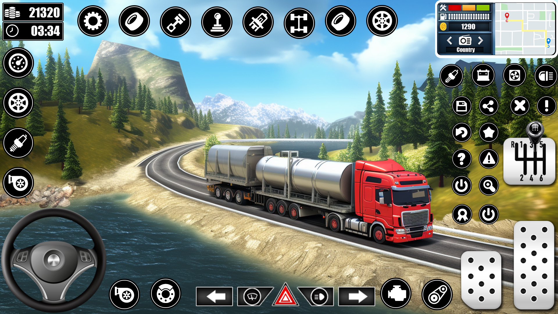اسکرین شات 7 بازی Cargo Truck Driver Truck Games