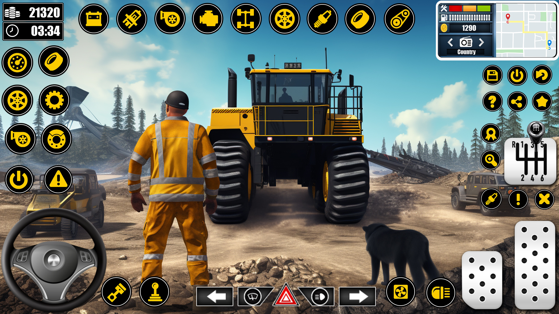 اسکرین شات 2 برنامه Road Construction Simulator 3D
