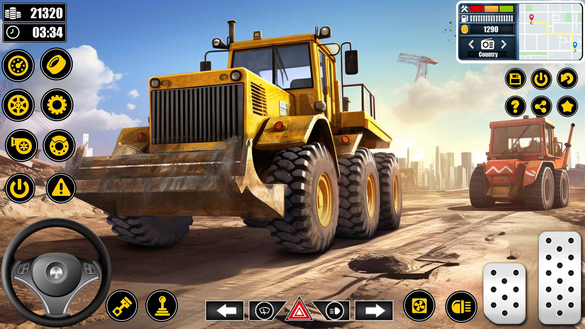 اسکرین شات 4 برنامه Road Construction Simulator 3D