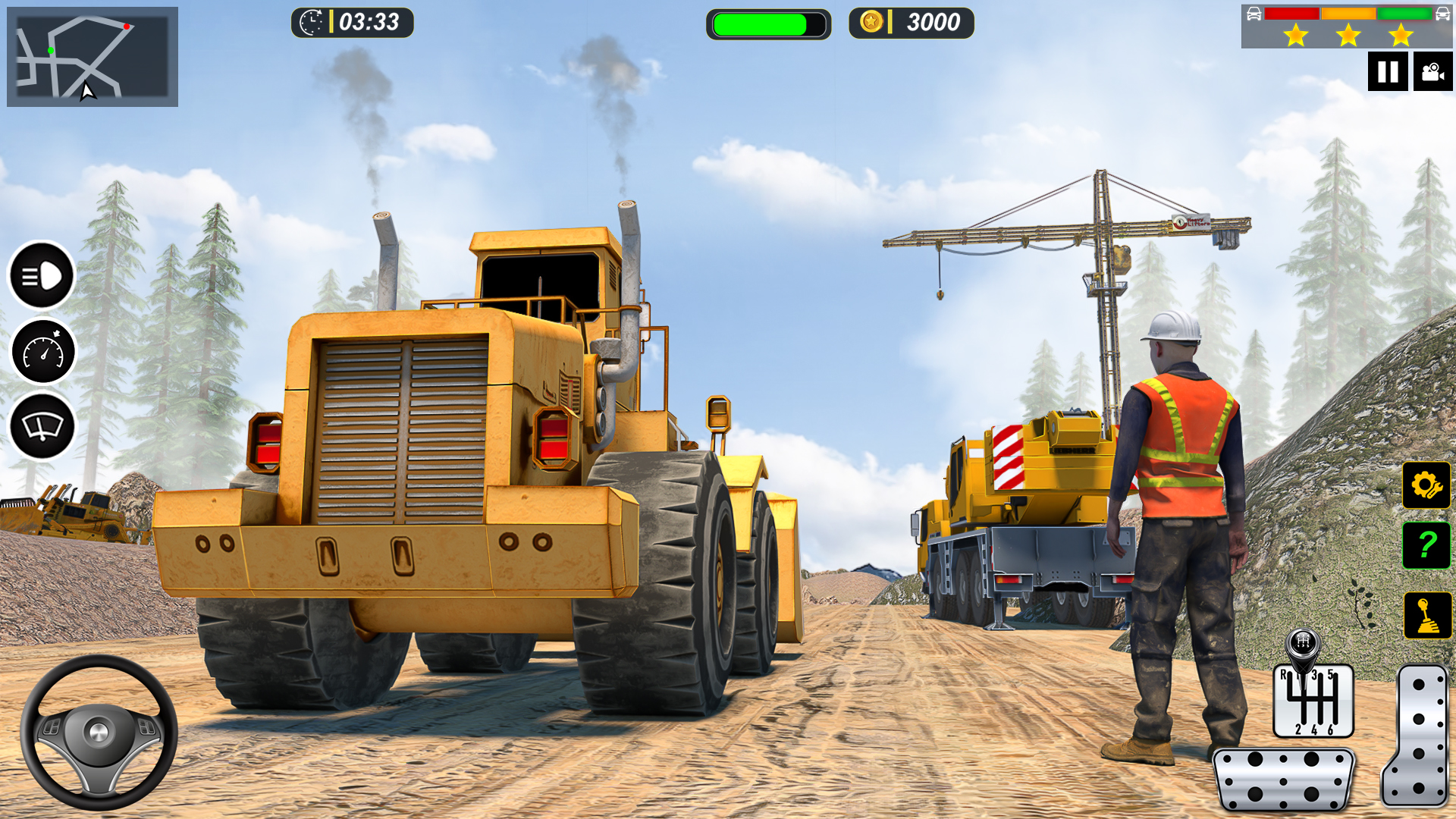 اسکرین شات 1 برنامه Road Construction Simulator 3D
