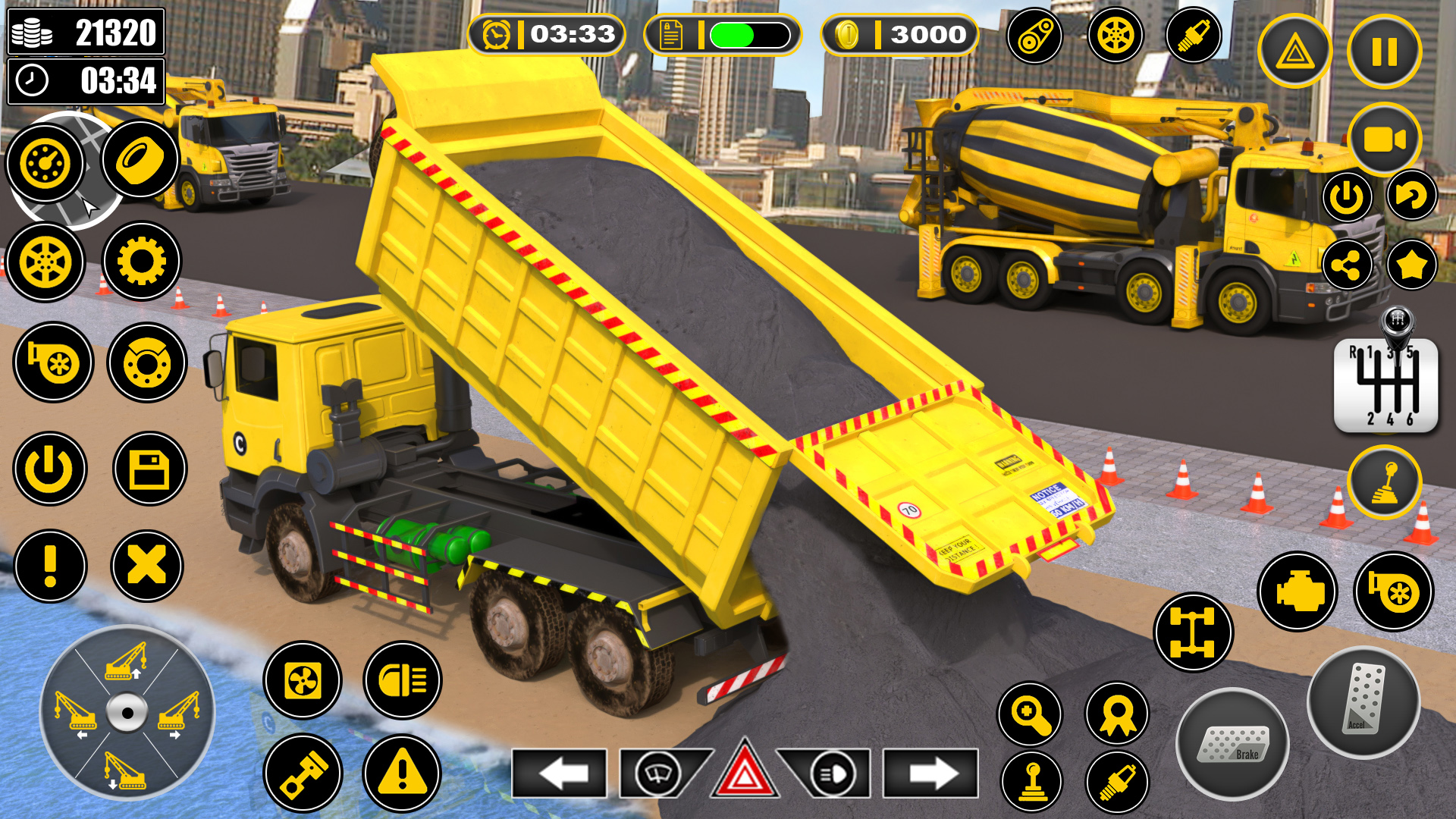 اسکرین شات 3 برنامه Road Construction Simulator 3D