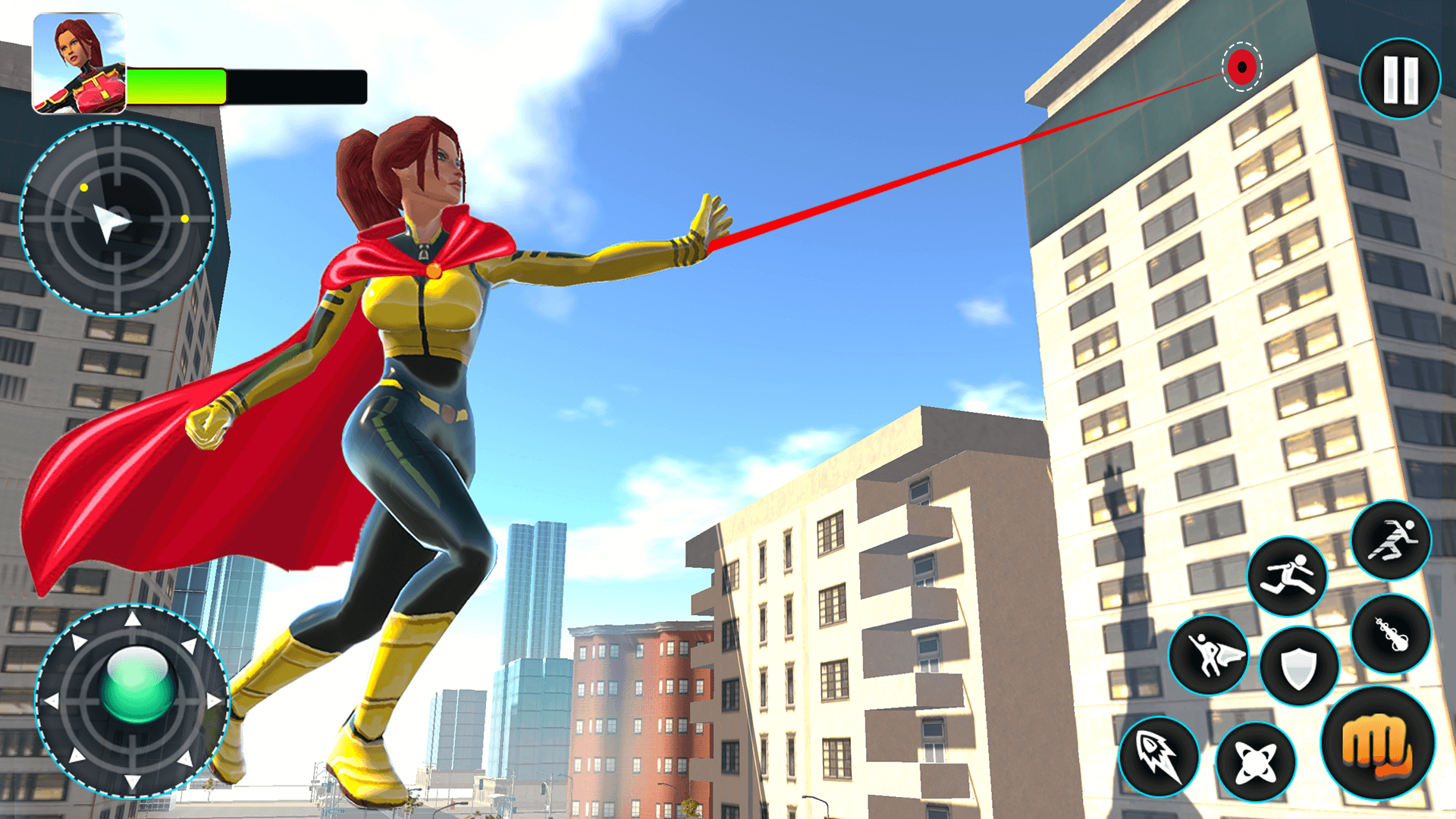 اسکرین شات 1 بازی Speed Hero - Spider Rope Hero