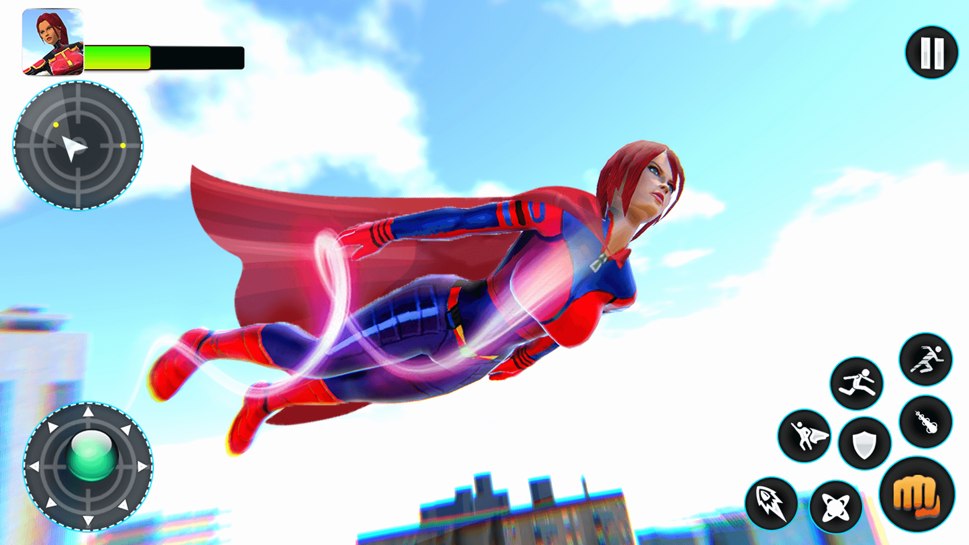 اسکرین شات 4 بازی Speed Hero - Spider Rope Hero