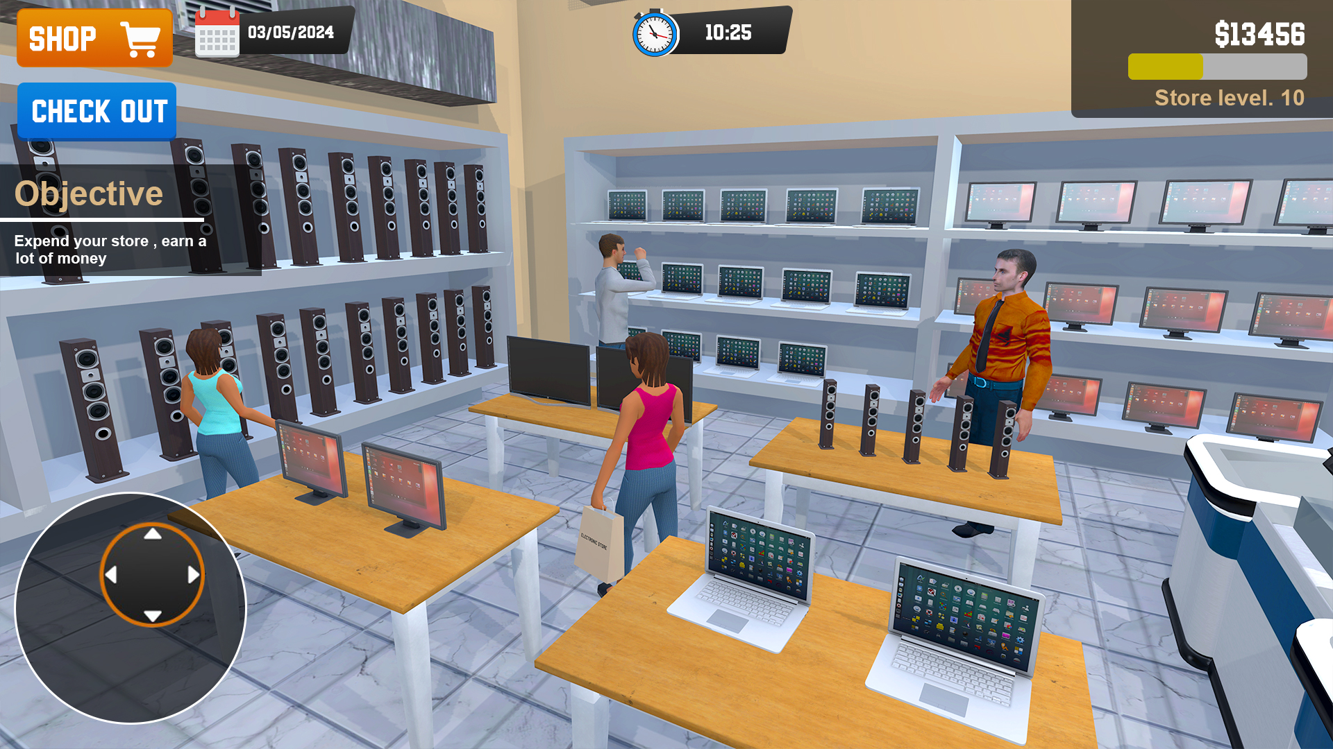 اسکرین شات 3 بازی Electronics Store Cashier Game