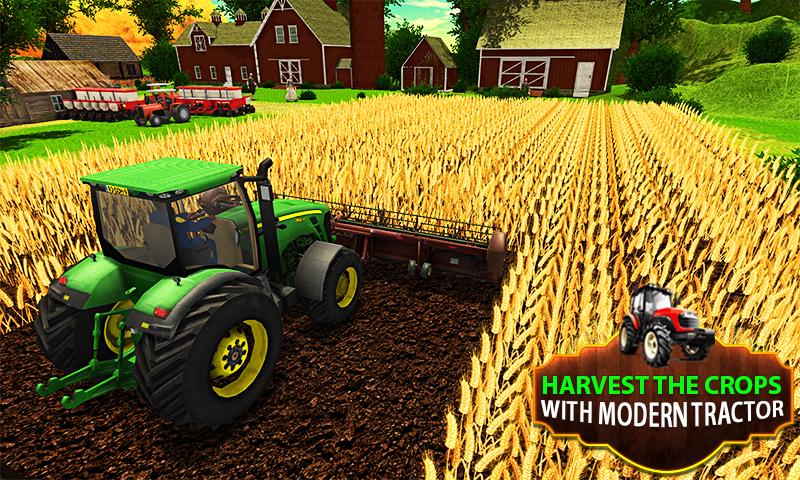 اسکرین شات 4 بازی US Tractor Farm Driving Simula