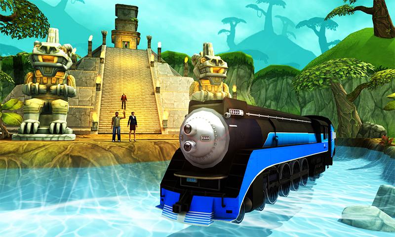 اسکرین شات 2 بازی Water Surfer Bullet Train Game