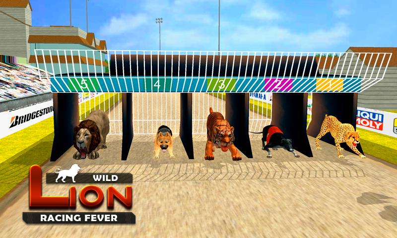 اسکرین شات 2 بازی Wild Lion Racing Animal Race