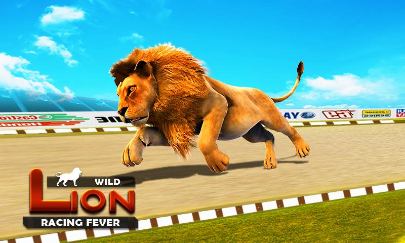 اسکرین شات 1 بازی Wild Lion Racing Animal Race