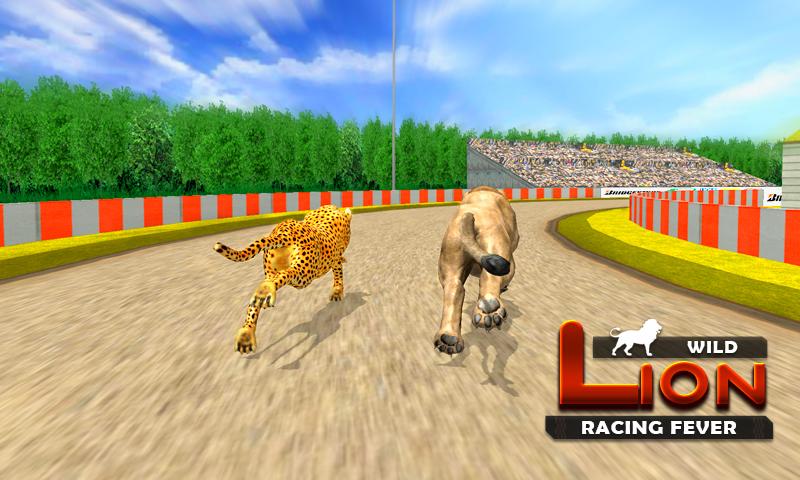 اسکرین شات 5 بازی Wild Lion Racing Animal Race