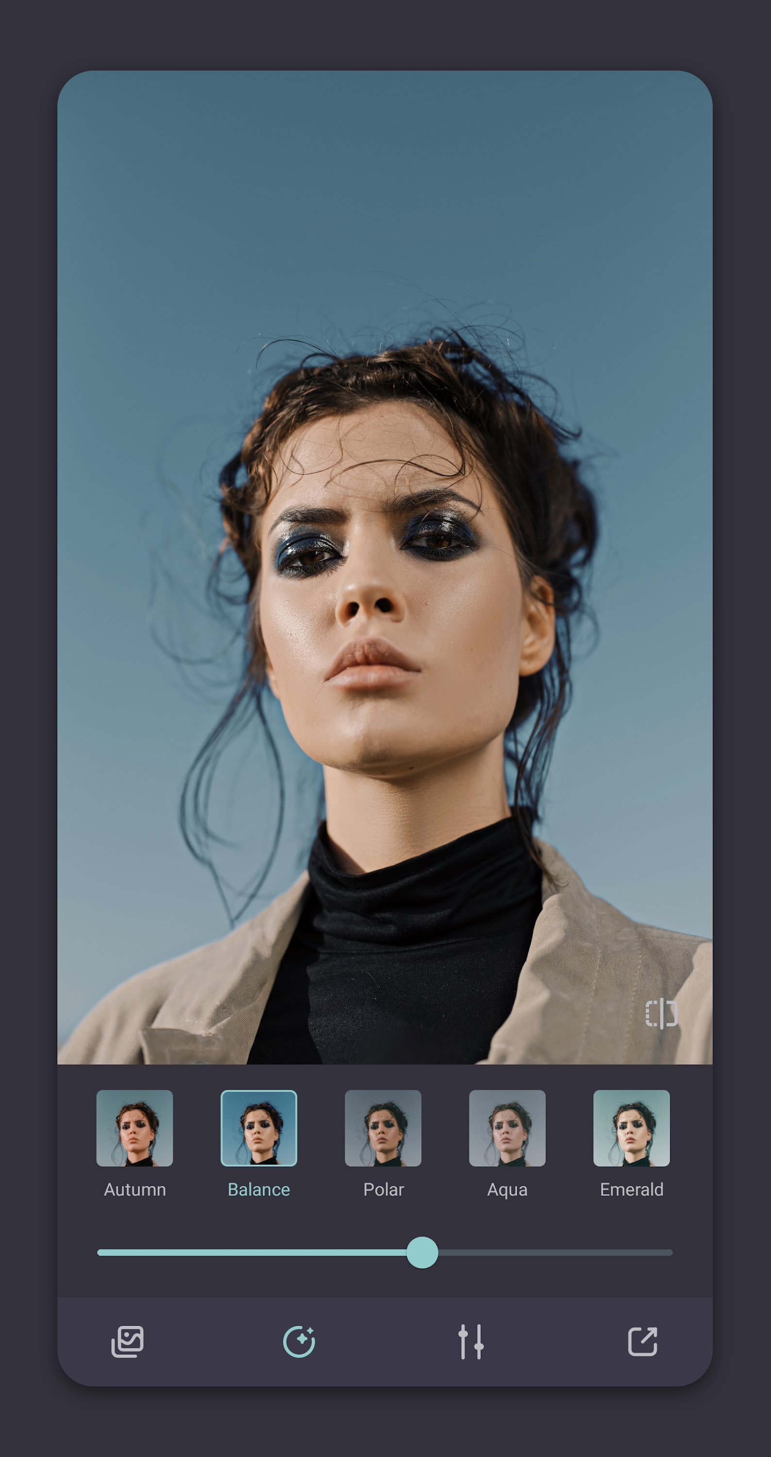 اسکرین شات 4 برنامه Teo - Teal and Orange Filters