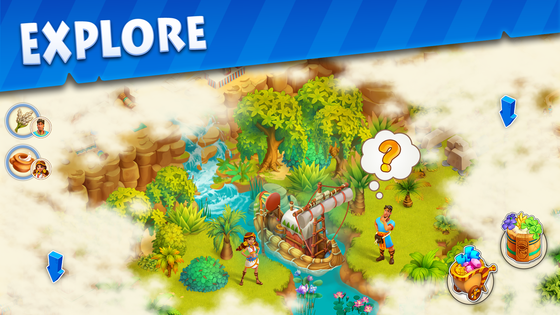اسکرین شات 6 بازی Nile Valley: Farm Adventure